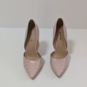 JustFab Pink Heels Size 8.5